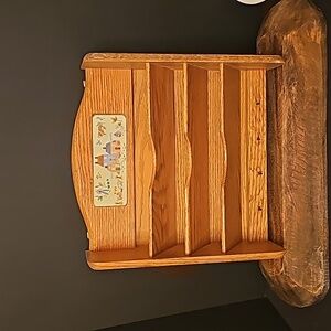 Farm House Wooden Letter & Key Holder